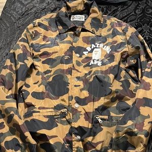 Camo Mens A Bathing Ape Jacket
